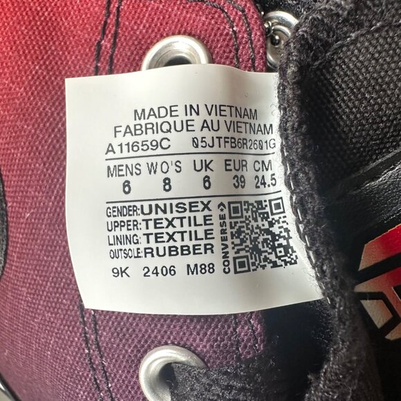 ⭐Converse Transformers 8 Womens Sneakers 40th Anniversary Autobots Shoes A11659C - Picture 14 of 14